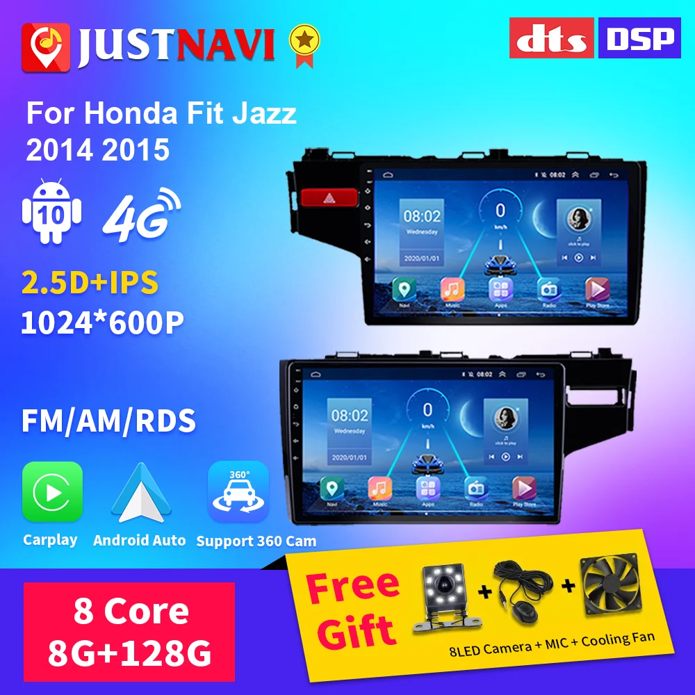 JUSTNAVI IPS Autoradio For Honda Fit Jazz LHD RHD 2014 2015 Car Radio Android 10 Auto Carplay GPS Stereo 2din DVD 4G Wifi Player
JUSTNAVI IPS Autoradio For Honda Fit Jazz LHD RHD 2014 2015 Car Radio Android 10 Auto Carplay GPS Stereo 2din DVD 4G Wifi Player