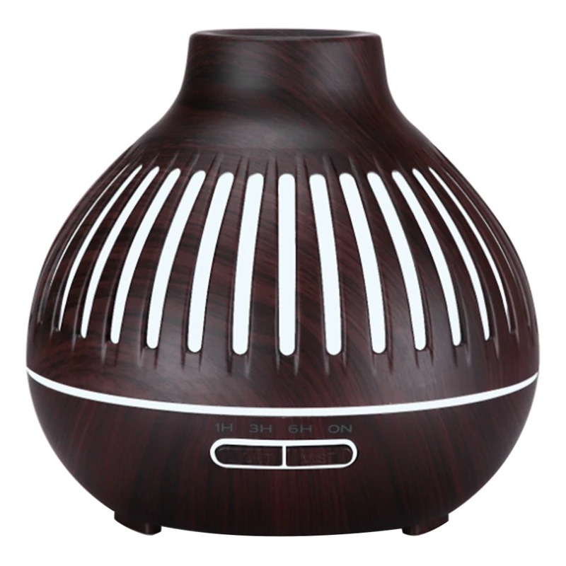 

Electric Aroma Air Diffuser Wood Grain Ultrasonic Air Humidifier Essential Oil Aromatherapy Mist Maker