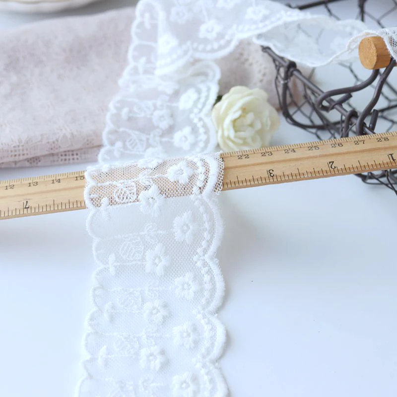 Mesh Lace Trim Embroidery Handmade DIY Exquisite Sewing Accessories FabricGarment Needlework Clothing Decoration 14Yards126
Mesh Lace Trim Embroidery Handmade DIY Exquisite Sewing Accessories FabricGarment Needlework Clothing Decoration 14Yards126