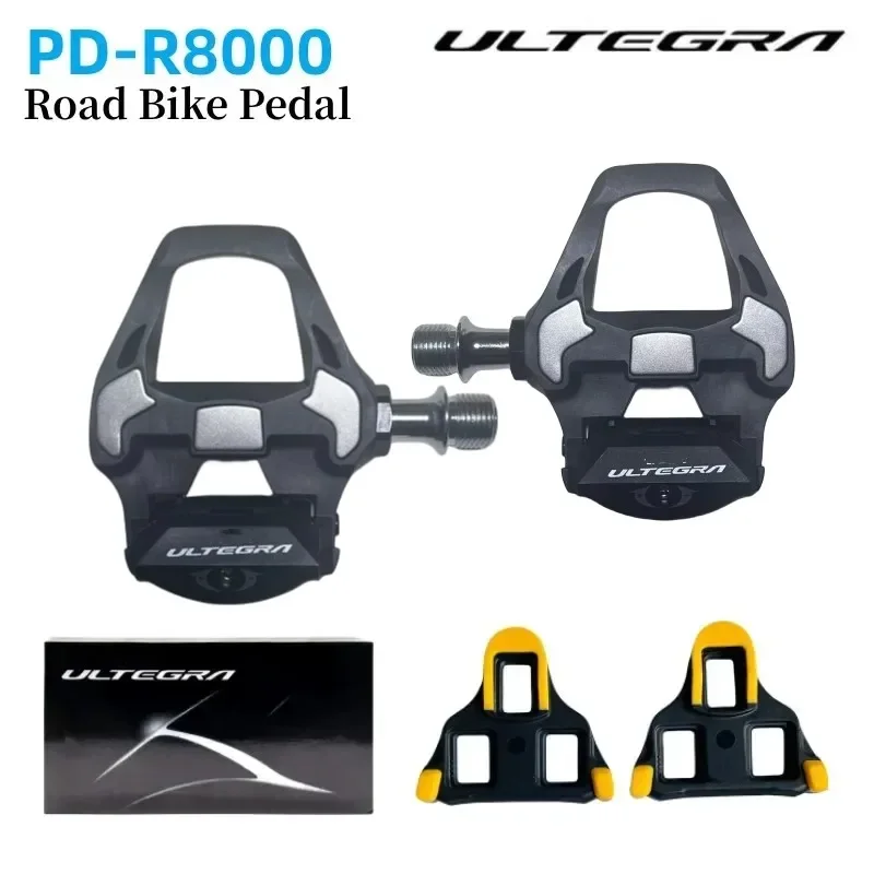 

ULTEGRA SPD-SL Road Bike Pedal PD-R8000 Ultralight Carbon Self-locking Single Sided with SH11 Cleats for Road Competition Pedal