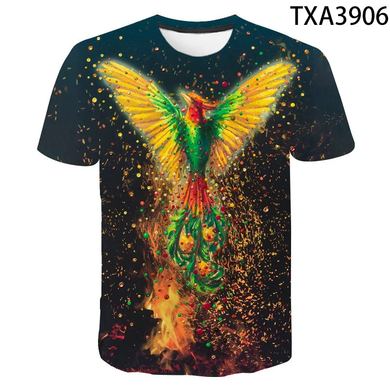 Summer Boys' Eagle and Flame Phoenix 3D Printed T-shirt, Fashion Casual Quick Dry Short Sleeve Unisex Children's Wear
Summer Boys' Eagle and Flame Phoenix 3D Printed T-shirt, Fashion Casual Quick Dry Short Sleeve Unisex Children's Wear