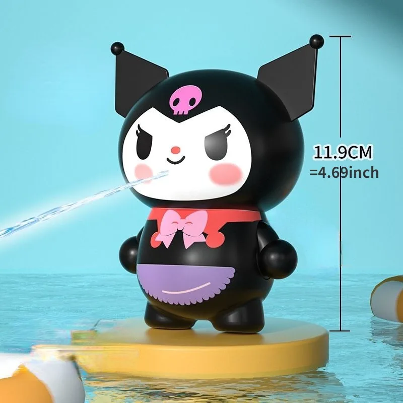 

Водяной пистолет Kuromi Sanrio, детские летние игрушки, наружная игра для пляжа, для родителей и детей, водяной пистолет, игрушки для девочек и мальчиков