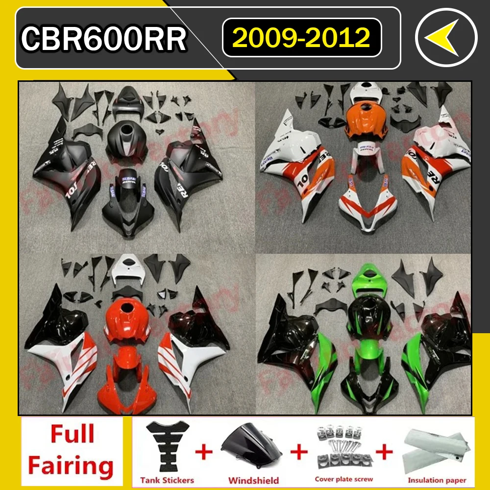 Motorcycle Fairing Set Body Kit Plastic For HONDA CBR600RR Repsol F5 2009 2010 2011 2012 Accessories Full Bodywork Cowl Cover
Motorcycle Fairing Set Body Kit Plastic For HONDA CBR600RR Repsol F5 2009 2010 2011 2012 Accessories Full Bodywork Cowl Cover