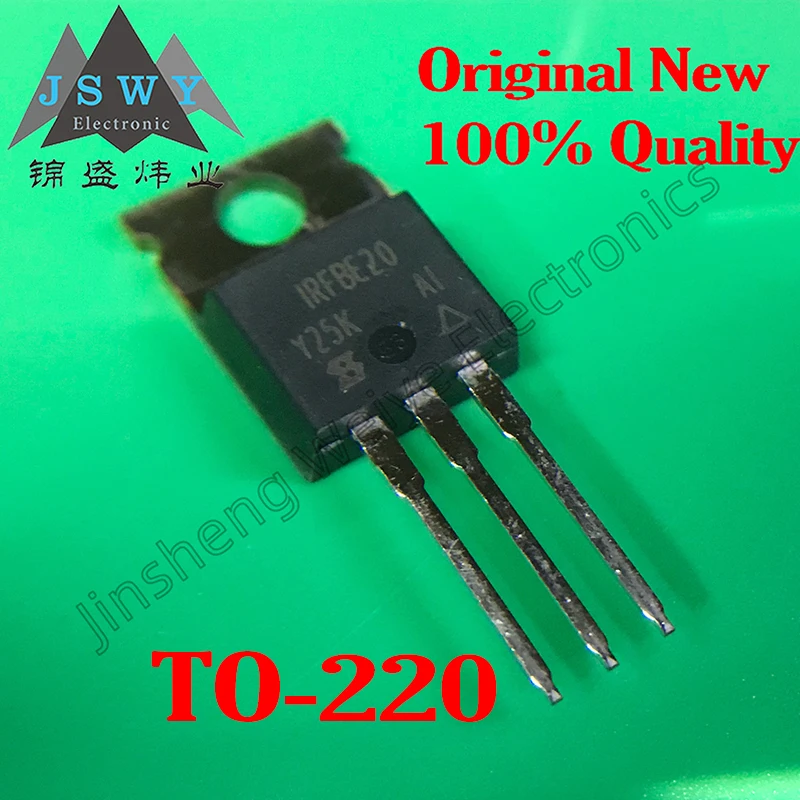1~50PCS IRFBE20 IRFBE20PBF TO220 1.8A 800V MOS Field Effect Tube Large Quantity in Stock Good Quality
1~50PCS IRFBE20 IRFBE20PBF TO220 1.8A 800V MOS Field Effect Tube Large Quantity in Stock Good Quality