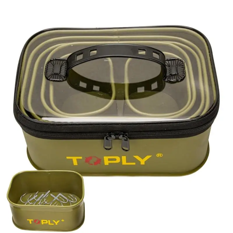 Fishing Tackle Storage Bag Fishing Tackle Case Waterproof Portable Hard EVA Case Fishing Bag For Outdoor Camping Saltwater
Fishing Tackle Storage Bag Fishing Tackle Case Waterproof Portable Hard EVA Case Fishing Bag For Outdoor Camping Saltwater