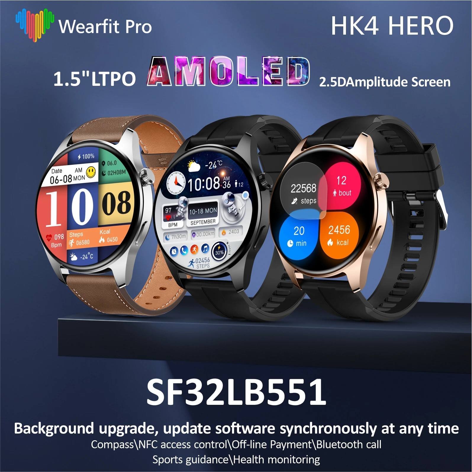 Новинка 2023, Смарт-часы AMOLED с Bluetooth для звонков, для мужчин и женщин, мониторинг сердечного ритма, Беспроводная зарядка, NFC Compass, спортивные Смарт-часы
Новинка 2023, Смарт-часы AMOLED с Bluetooth для звонков, для мужчин и женщин, мониторинг сердечного ритма, Беспроводная зарядка, NFC Compass, спортивные Смарт-часы