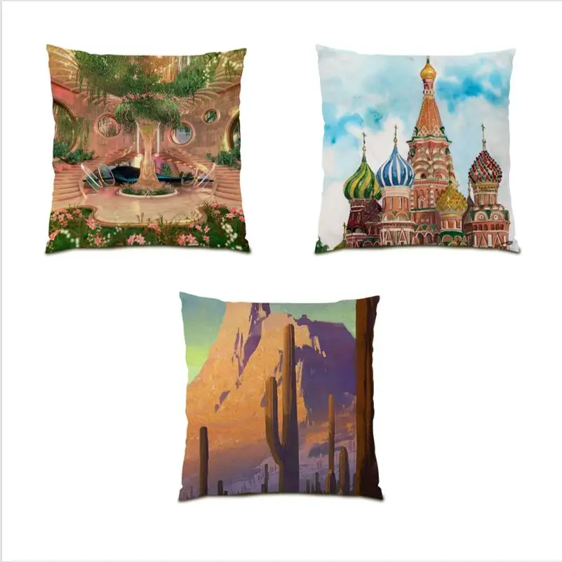 Leaves Throw Pillow Cover Polyester Linen Cushion Cover 45x45 Landscape Forest Tree Decoration Home Living Room Decoration E1349
Leaves Throw Pillow Cover Polyester Linen Cushion Cover 45x45 Landscape Forest Tree Decoration Home Living Room Decoration E1349