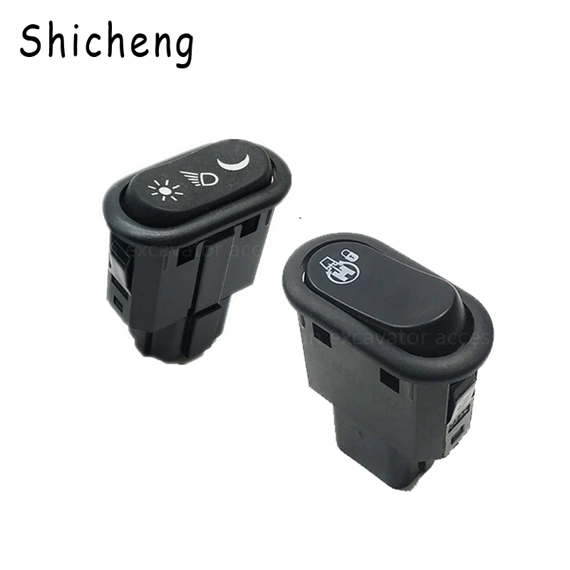 For Komatsu PC200 220 300 450-7-8 240 Headlight Switch Far and Near Light Control Switch Interior Parts Rotary Switch 180608
For Komatsu PC200 220 300 450-7-8 240 Headlight Switch Far and Near Light Control Switch Interior Parts Rotary Switch 180608