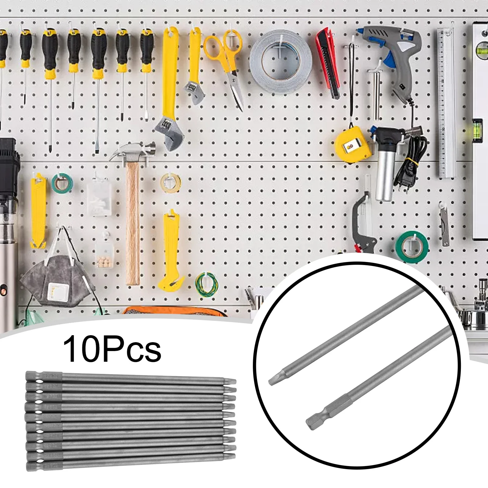 10pcs 150mm Square Driver Bit SQ2 Square Head Electric Screwdriver Head Screw Driver Bits For Electric Screwdriver
10pcs 150mm Square Driver Bit SQ2 Square Head Electric Screwdriver Head Screw Driver Bits For Electric Screwdriver