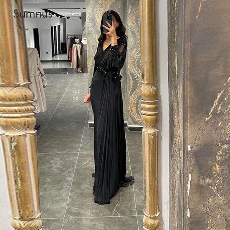 Sumnus Elegant Evening Dresses 2022 Full Sleeves Slit Appliques Lace Mermaid Long Floor Length Prom Dress Vestidos De Noche
Sumnus Elegant Evening Dresses 2022 Full Sleeves Slit Appliques Lace Mermaid Long Floor Length Prom Dress Vestidos De Noche