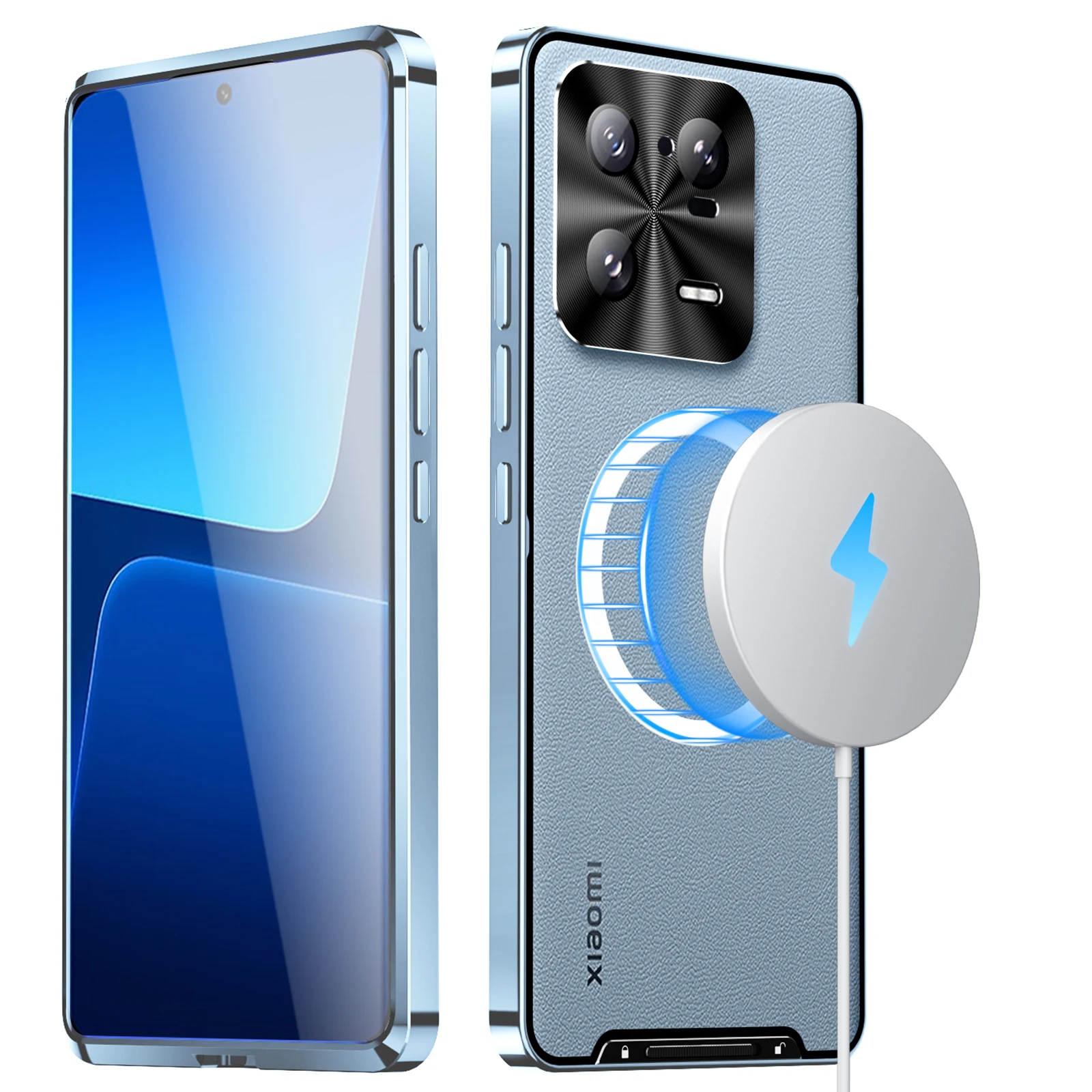 Magnetic Case Metal Frame Phone Case For Xiaomi Mi 13 Pro Wireless Charging For Xiaomi13 Mi13 Pro Matte Metal CASE Cover Capa
Magnetic Case Metal Frame Phone Case For Xiaomi Mi 13 Pro Wireless Charging For Xiaomi13 Mi13 Pro Matte Metal CASE Cover Capa