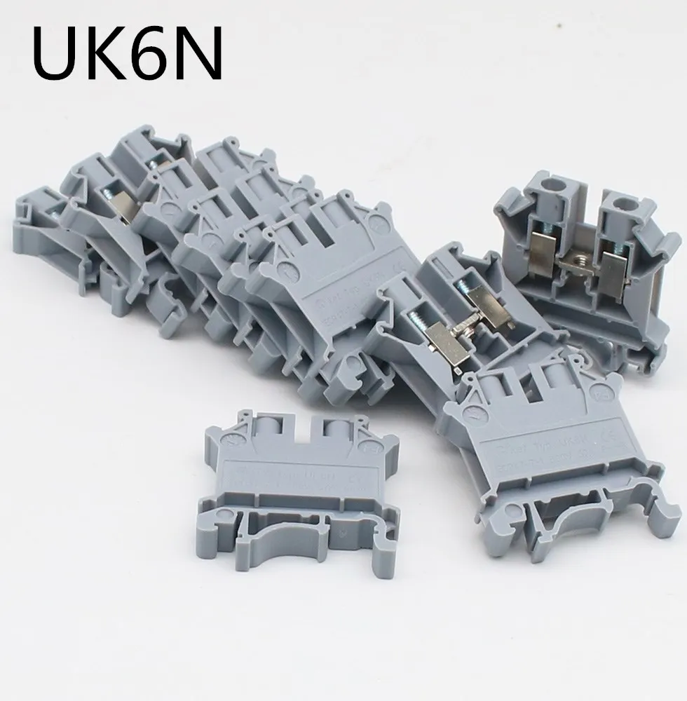 10Pcs UK6N UK6 Multi-Color Screw Feed-through Universal Plug Connductor Wire Electrical Connector DIN Rail Terminal Block UK 6N
10Pcs UK6N UK6 Multi-Color Screw Feed-through Universal Plug Connductor Wire Electrical Connector DIN Rail Terminal Block UK 6N
