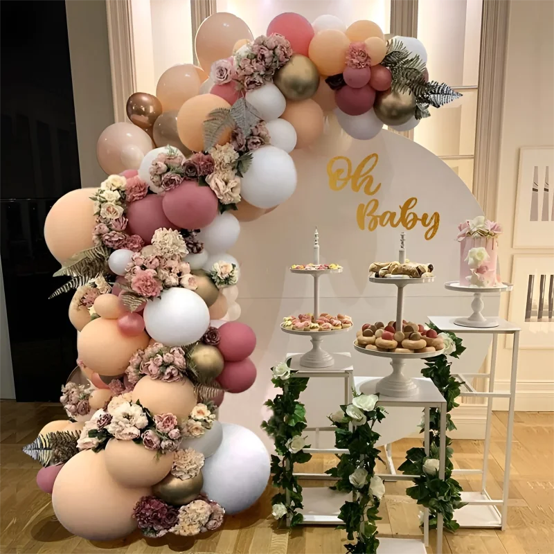 105pcs Macaron color Balloon Set Holiday Celebration Ornament Birthday Party Baby Shower Supply Wedding Decoration Accessories
105pcs Macaron color Balloon Set Holiday Celebration Ornament Birthday Party Baby Shower Supply Wedding Decoration Accessories