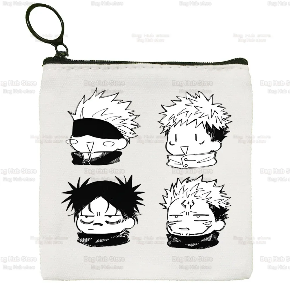 Gojo Satoru Jujutsu Kaisen Otaku Cute Solid Color Canvas Coin Purse Small Fresh New Zipper Key Bag Hand Gift Bag
Gojo Satoru Jujutsu Kaisen Otaku Cute Solid Color Canvas Coin Purse Small Fresh New Zipper Key Bag Hand Gift Bag