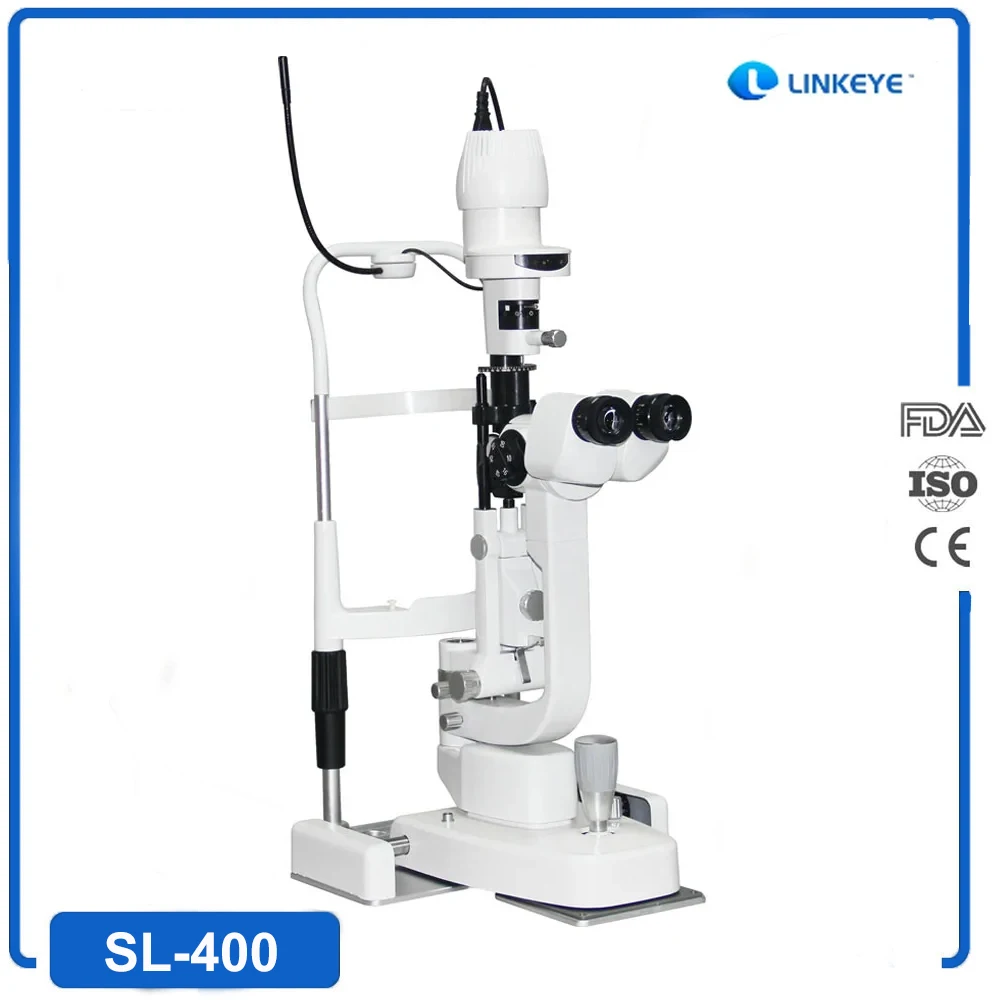 

LINK Brand Ophthalmology Digital Slit Lamp Optometry Microscope with Led Illumination Optical Biomicroscope SL-400