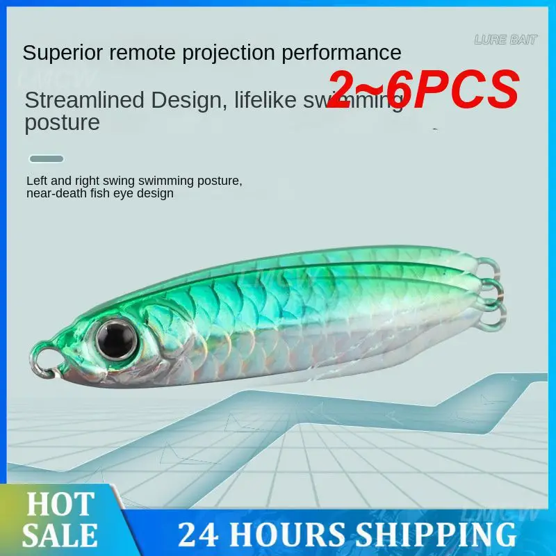 2~6PCS Hard Bait Full Water Layer Metal Fishing Lures Fishing Goods Fake Bait Fishing Tackle 7g 10g 15g Simulation Bait
2~6PCS Hard Bait Full Water Layer Metal Fishing Lures Fishing Goods Fake Bait Fishing Tackle 7g 10g 15g Simulation Bait