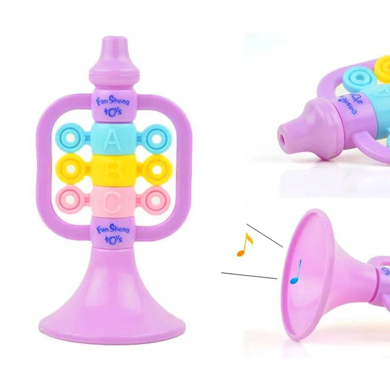 Creative Children Plastic Sound Trumpet Baby Cartoon Horn Gift Musical Instrument Early Educational Famuly Interactive Toys
Creative Children Plastic Sound Trumpet Baby Cartoon Horn Gift Musical Instrument Early Educational Famuly Interactive Toys