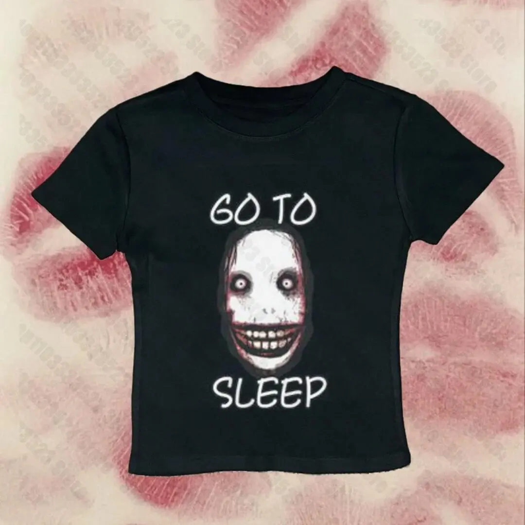 Fashion Y2k style Crop Tops Gothic Slim letter Graphic Baby Tee emo Cute Punk Women Crop tops Short Sleeve Sexy Streetwear 2000s
Fashion Y2k style Crop Tops Gothic Slim letter Graphic Baby Tee emo Cute Punk Women Crop tops Short Sleeve Sexy Streetwear 2000s