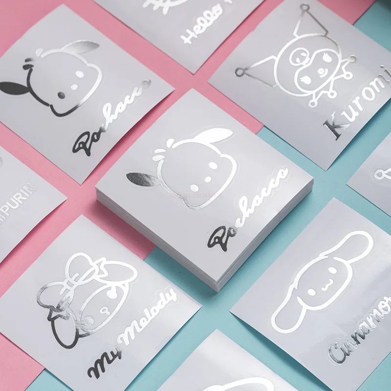 100 шт./компл., мультяшная наклейка Sanrio с металлической текстурой, наклейка на чашку с водой для собаки, наклейка на телефон, водонепроницаемое креативное украшение, подарок
100 шт./компл., мультяшная наклейка Sanrio с металлической текстурой, наклейка на чашку с водой для собаки, наклейка на телефон, водонепроницаемое креативное украшение, подарок