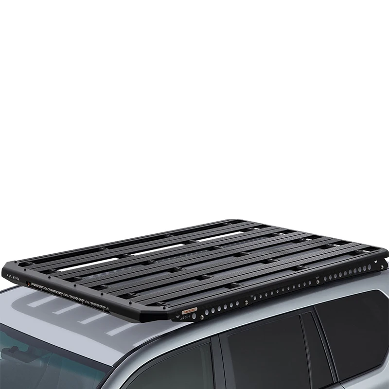Sleek Design Lightweight and Durable High-Quality Aluminum Alloy Luggage Rack Roof Rack With Lights for Ford Ranger
Sleek Design Lightweight and Durable High-Quality Aluminum Alloy Luggage Rack Roof Rack With Lights for Ford Ranger