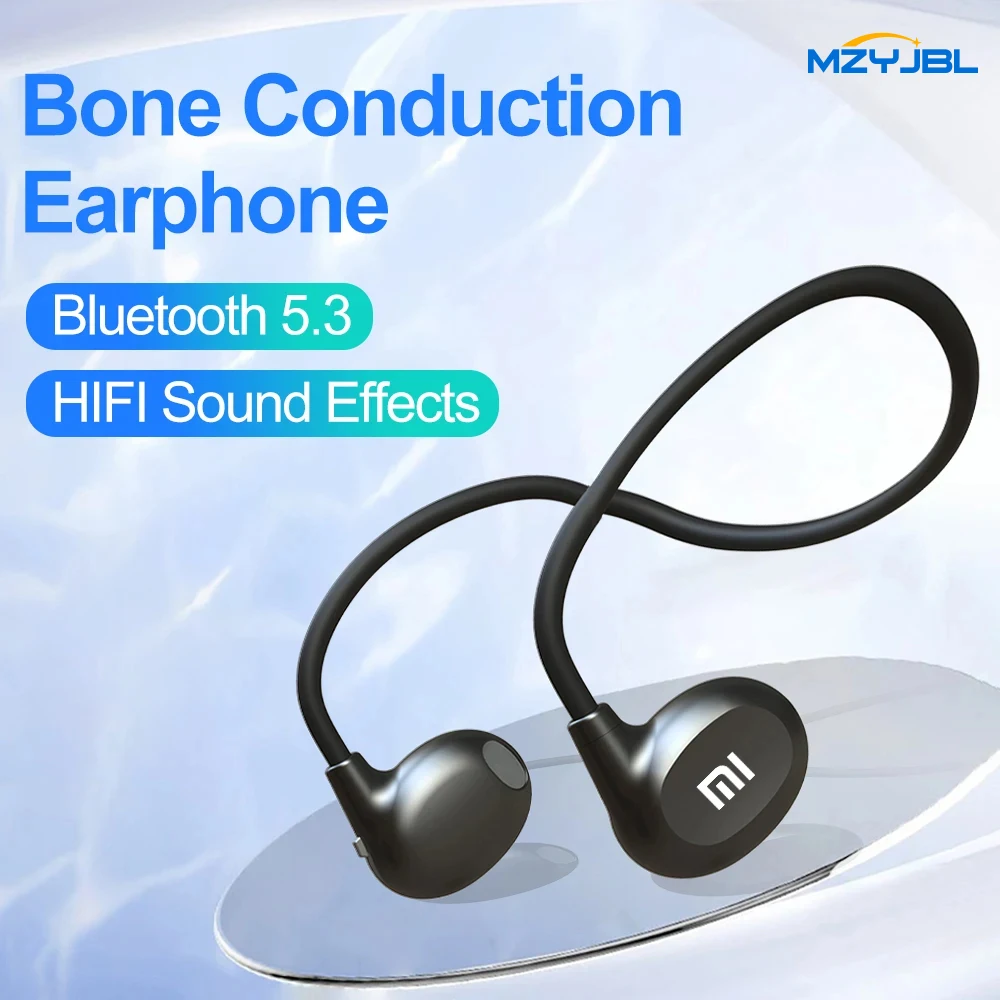Xiaomi Air Bone Conduction Neckband Wireless Earphones Bluetooth Headphones Sports Over-Ear Headset Stereo Earbuds with Mic
Xiaomi Air Bone Conduction Neckband Wireless Earphones Bluetooth Headphones Sports Over-Ear Headset Stereo Earbuds with Mic