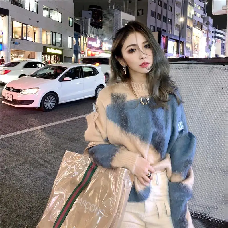 Women's Sweater Women's Autumn Retro Japanese Style Loose Outer Wear Laid-back Style Korean Style Design Top
Women's Sweater Women's Autumn Retro Japanese Style Loose Outer Wear Laid-back Style Korean Style Design Top