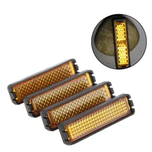 Size: Approx.54.3x15.8mm/2.14x0.62inch4Pcs Bicycle Pedal Reflector Press On Bike Cycling Night Warning Reflect Light
Size: Approx.54.3x15.8mm/2.14x0.62inch4Pcs Bicycle Pedal Reflector Press On Bike Cycling Night Warning Reflect Light