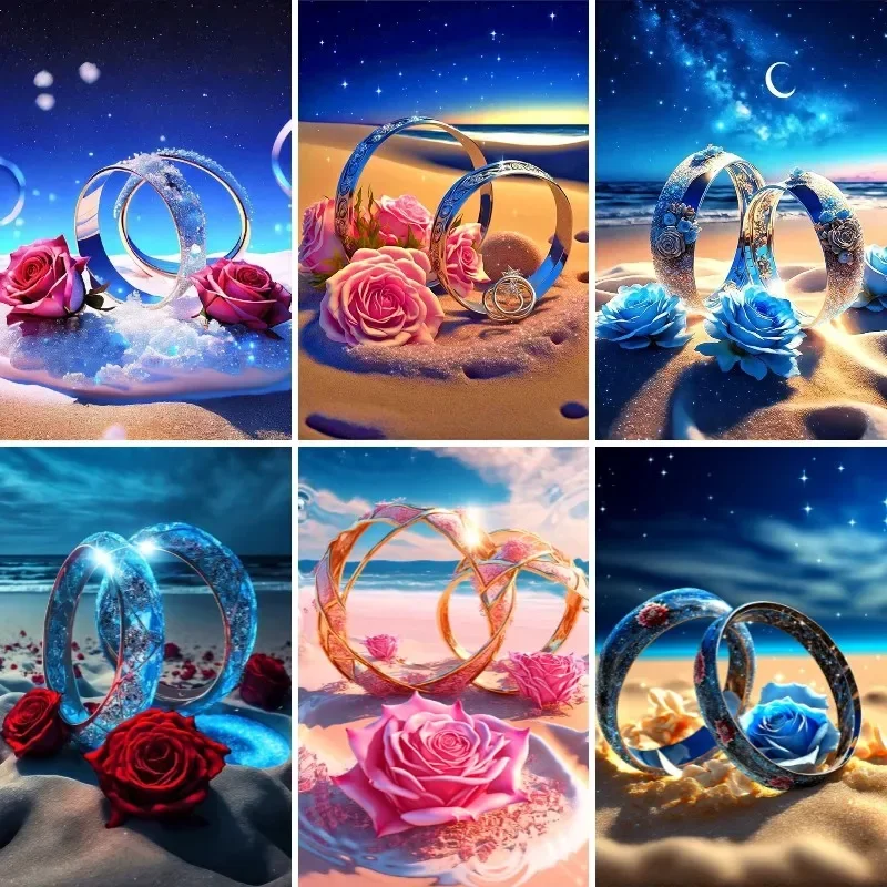 Алмазная живопись по номерам, свадебные кольца и розы, 5D алмазная живопись, полная вышивка, вышивка крестиком, свадебное украшение, Подарок на годовщину
Алмазная живопись по номерам, свадебные кольца и розы, 5D алмазная живопись, полная вышивка, вышивка крестиком, свадебное украшение, Подарок на годовщину