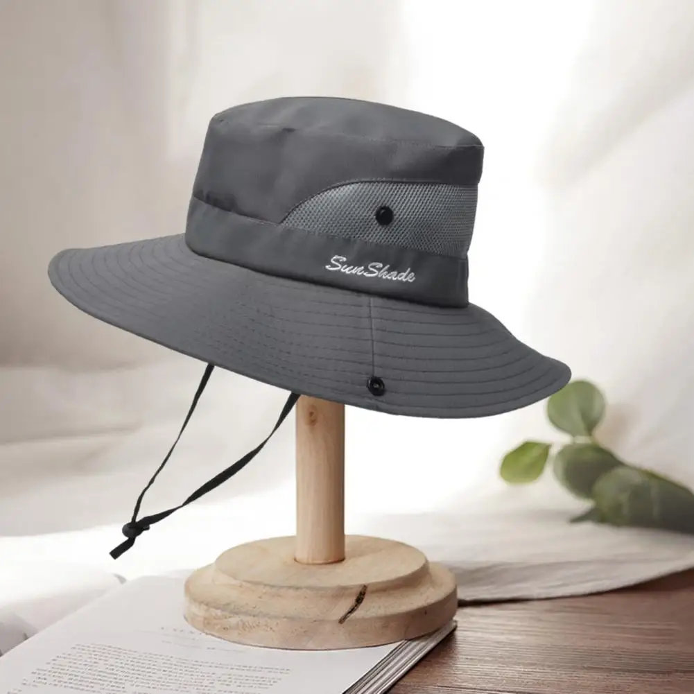 Summer Fisherman Hat Sun Protection Fisherman Hat with Wide Brim Anti-uv Windproof Design Breathable Mesh for Outdoor Camping
Summer Fisherman Hat Sun Protection Fisherman Hat with Wide Brim Anti-uv Windproof Design Breathable Mesh for Outdoor Camping