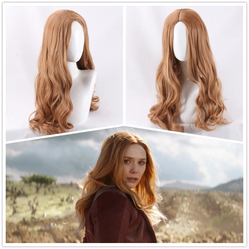 New Halloween Scarlet Cosplay Witch Wig Vision Wanda Maximoff Cosplay Wigs
New Halloween Scarlet Cosplay Witch Wig Vision Wanda Maximoff Cosplay Wigs