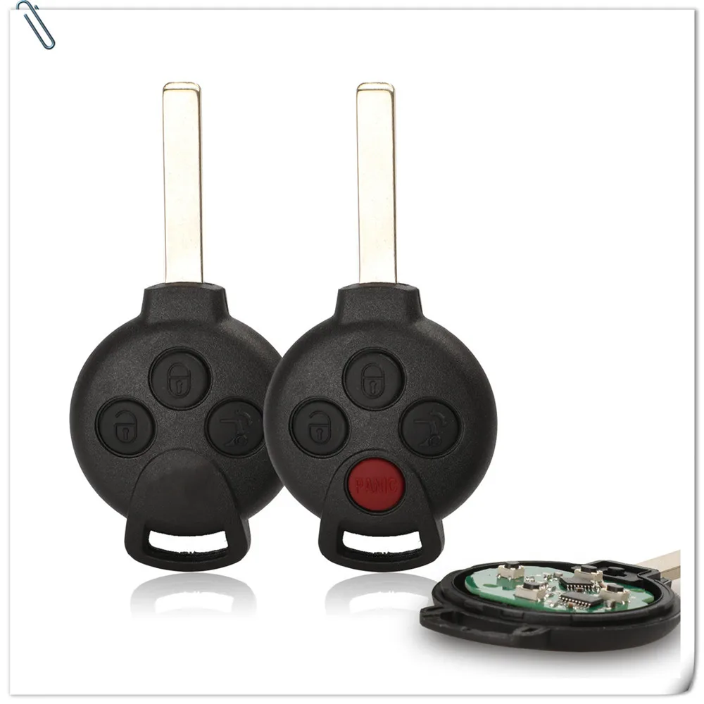 5pcs auto key 3/4 Buttons 433Mhz ID46 Car Remote Key for Mercedes Fit Benz Smart Smart Fortwo 451 2007-2013
5pcs auto key 3/4 Buttons 433Mhz ID46 Car Remote Key for Mercedes Fit Benz Smart Smart Fortwo 451 2007-2013