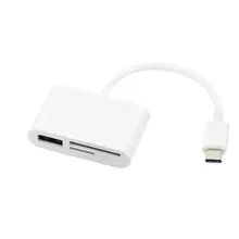 Reader USB C Card Reader 3 In 1 USB 2.0 TF Mirco Memory Card Memory Card Reader Type C OTG Flash Drive Cardreader Adapter
Reader USB C Card Reader 3 In 1 USB 2.0 TF Mirco Memory Card Memory Card Reader Type C OTG Flash Drive Cardreader Adapter