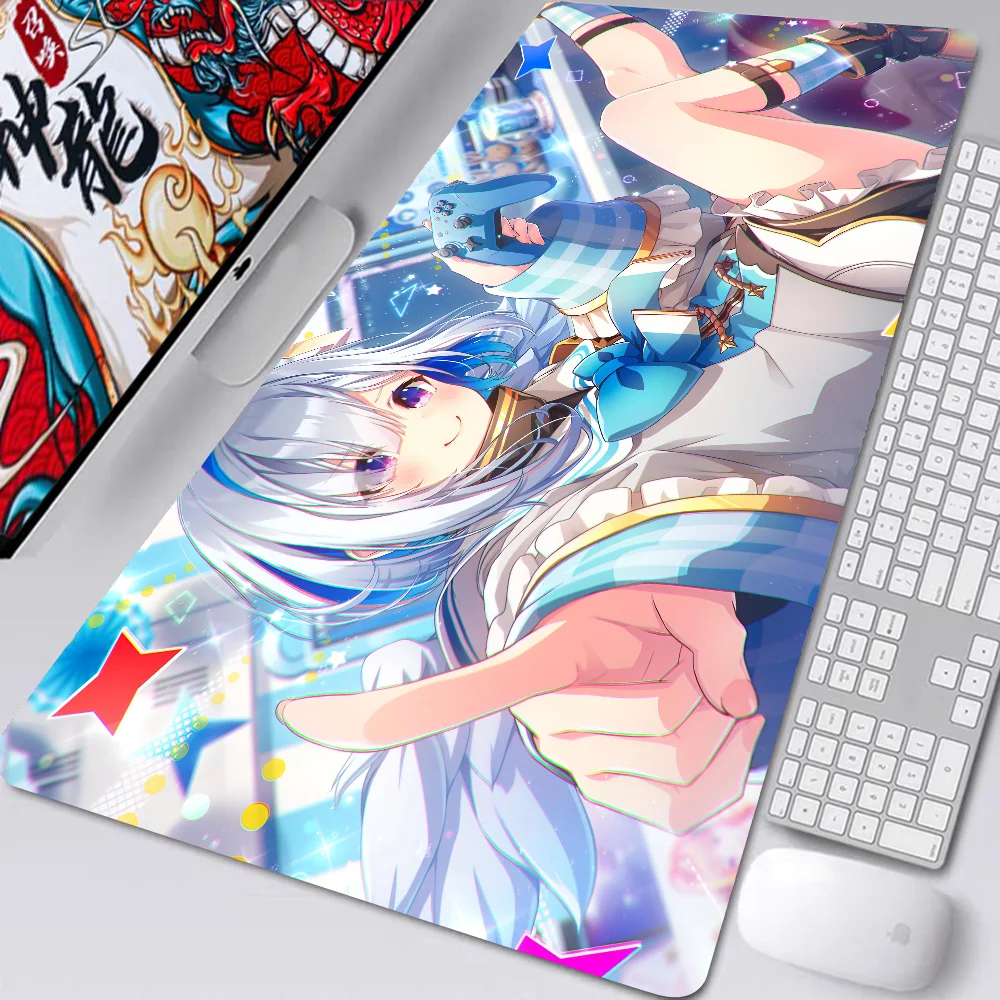 Коврик для мыши с аниме девушкой Hololive Amane Kanata, Настольный коврик, игровые аксессуары, первоклассный игровой коврик для клавиатуры XXL, Простроченный коврик, Настольный коврик
Коврик для мыши с аниме девушкой Hololive Amane Kanata, Настольный коврик, игровые аксессуары, первоклассный игровой коврик для клавиатуры XXL, Простроченный коврик, Настольный коврик