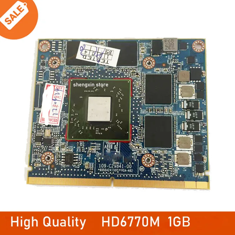 

Original M5950 HD6770M HD 6770M VGA Display Card 1GB 216-0810001 Graphics Video Card For Laptop HP 8560W 8560W 8760W Fully Test