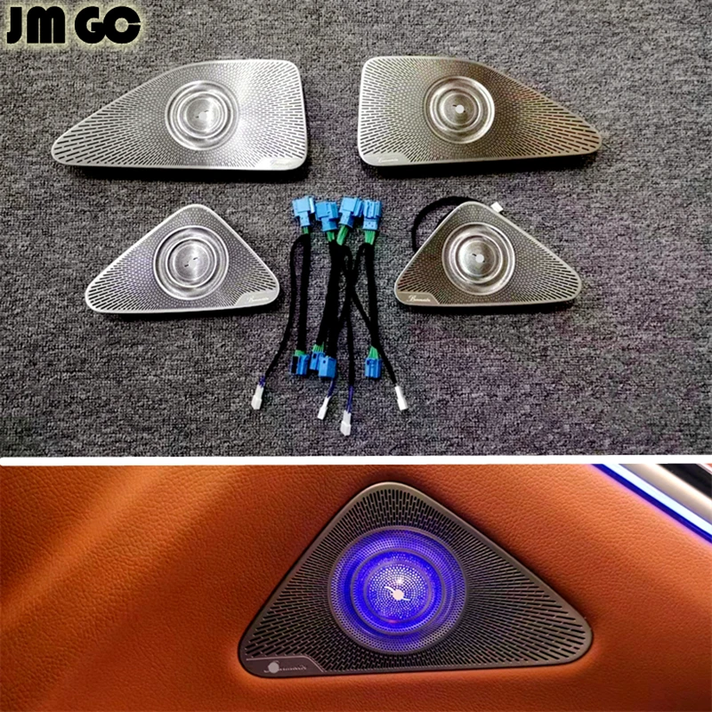 Car Speakers for Mercedes-Benz W223 S400 S450 S500 Illuminated Speaker Cover 64 Colors Door Ambient Light Speaker Trim Original
Car Speakers for Mercedes-Benz W223 S400 S450 S500 Illuminated Speaker Cover 64 Colors Door Ambient Light Speaker Trim Original