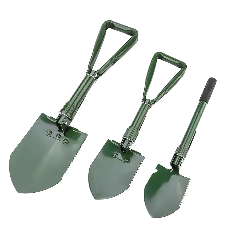 

Multifunctional Folding Engineer Shovel Small Military Shovel Truck Camping Shovel Pick Pick Manganese Steel Portable