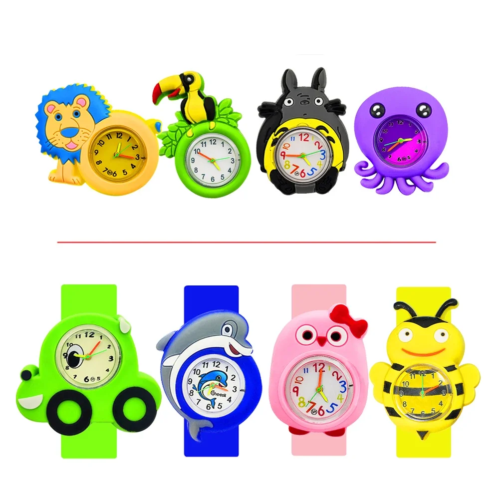 Child Learn Time Clock Life Waterproof Children's Watches Slap Wristband Toy Kdis Quartz Wristwatches for Boys Girls
Child Learn Time Clock Life Waterproof Children's Watches Slap Wristband Toy Kdis Quartz Wristwatches for Boys Girls