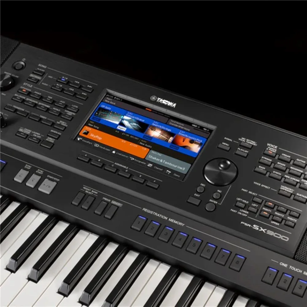 Предложение со скидкой Yamahas PSR-SX900 61-клавишная профессиональная клавиатура для рабочей станции
Предложение со скидкой Yamahas PSR-SX900 61-клавишная профессиональная клавиатура для рабочей станции