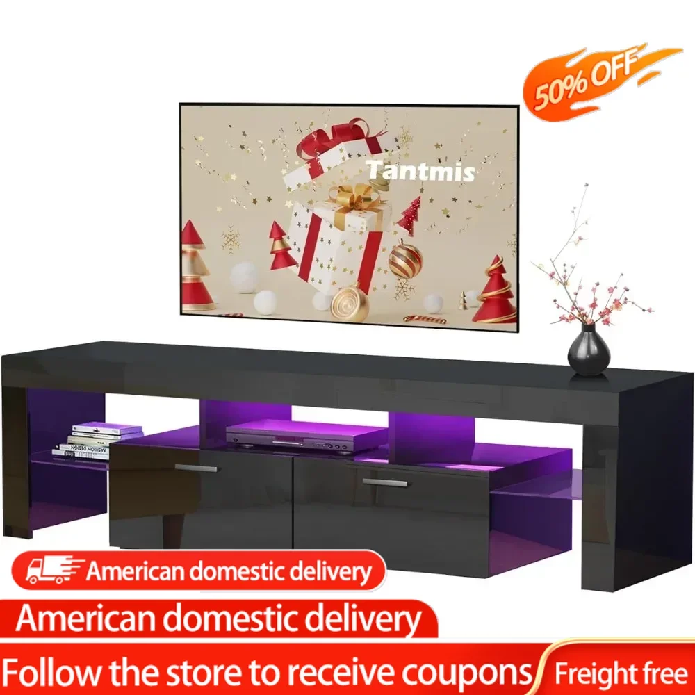 Living Room Furniture for Television 63'W*14'D*18'H TV Media Center Black LED TV Stand for 55/65/70/75 Inch TV Wall Shelves Ps5
Living Room Furniture for Television 63'W*14'D*18'H TV Media Center Black LED TV Stand for 55/65/70/75 Inch TV Wall Shelves Ps5