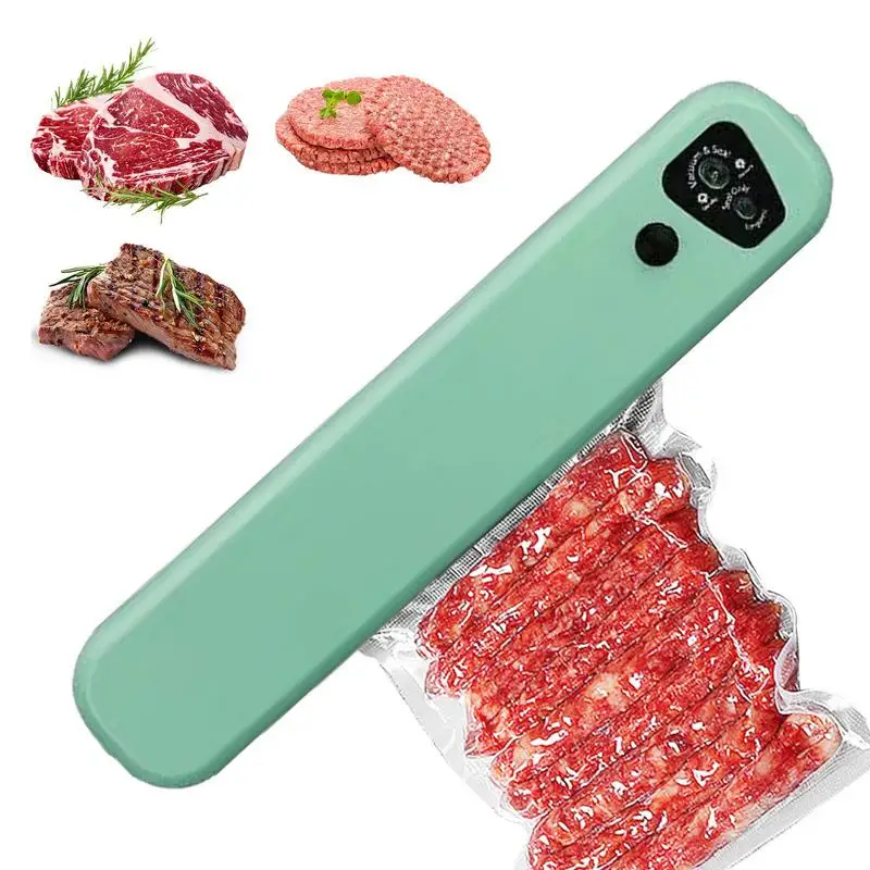 

Mini Vacuum Sealer Durable Snack Bag Sealing Clip Kitchen Storage Accessories Home Gadgets For Seasoned Meat Food Preservation