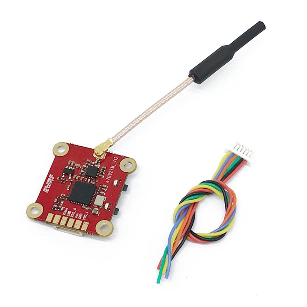 7092TM Pro 5,8G 40CH 25/200 мВт Регулируемый передатчик U.FL FPV Pitmode OSD Настройка VTX для радиоуправляемого дрона запасные части
7092TM Pro 5,8G 40CH 25/200 мВт Регулируемый передатчик U.FL FPV Pitmode OSD Настройка VTX для радиоуправляемого дрона запасные части