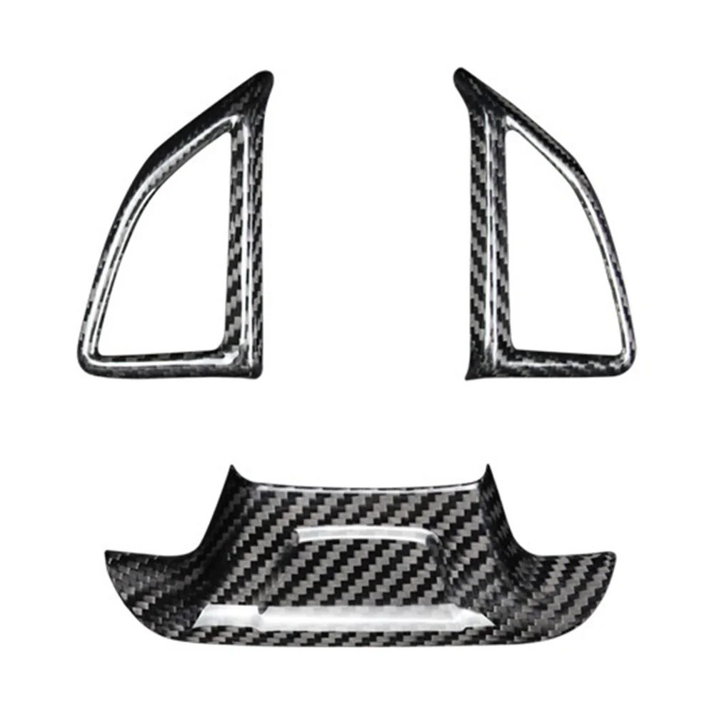 Carbon Fiber Car Steering Wheel Switch Button Sticker Cover Trim Frame for Chevrolet Camaro 2016-2020
Carbon Fiber Car Steering Wheel Switch Button Sticker Cover Trim Frame for Chevrolet Camaro 2016-2020