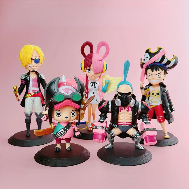 

One Piece Model Anime Peripheral Ornament Desktop Car Home Decoration Tony Tony Chopper Toys Children's Holiday Gifts Doll