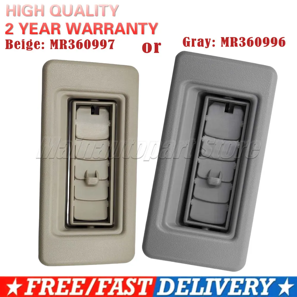 Панель вентиляционного отверстия MR360997 для Mitsubishi Pajero V73 V32 1989-2006 MR360996, серый, бежевый
Панель вентиляционного отверстия MR360997 для Mitsubishi Pajero V73 V32 1989-2006 MR360996, серый, бежевый