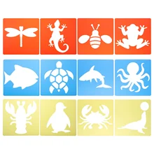 1 Set Adorable Animals Painting Templates Creative Kids DIY Craft Stencils Reusable Stencils
1 Set Adorable Animals Painting Templates Creative Kids DIY Craft Stencils Reusable Stencils