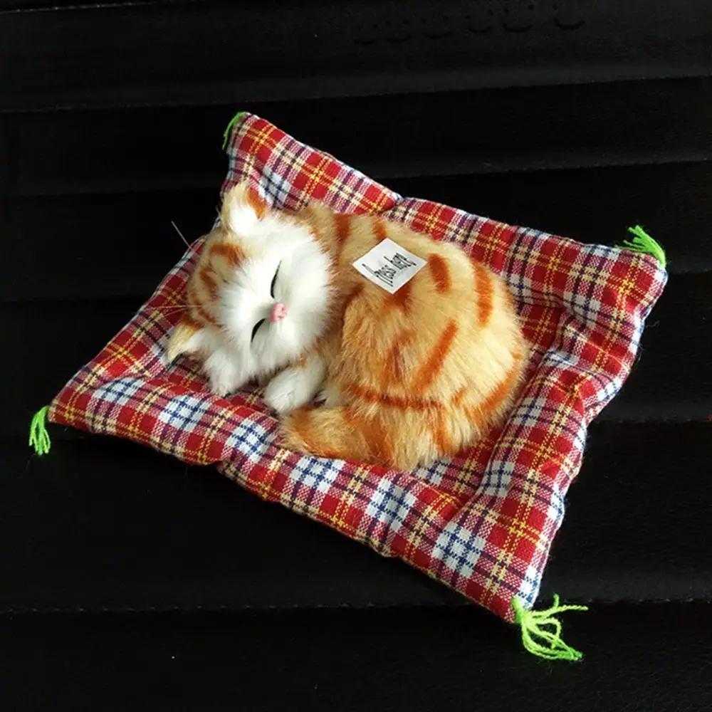 Имитация милой кошки со звуком, плюшевая кукла, игрушка с ковриком для сна, имитация котенка, украшение для дома, детский Декор, рождественские подарки
Имитация милой кошки со звуком, плюшевая кукла, игрушка с ковриком для сна, имитация котенка, украшение для дома, детский Декор, рождественские подарки