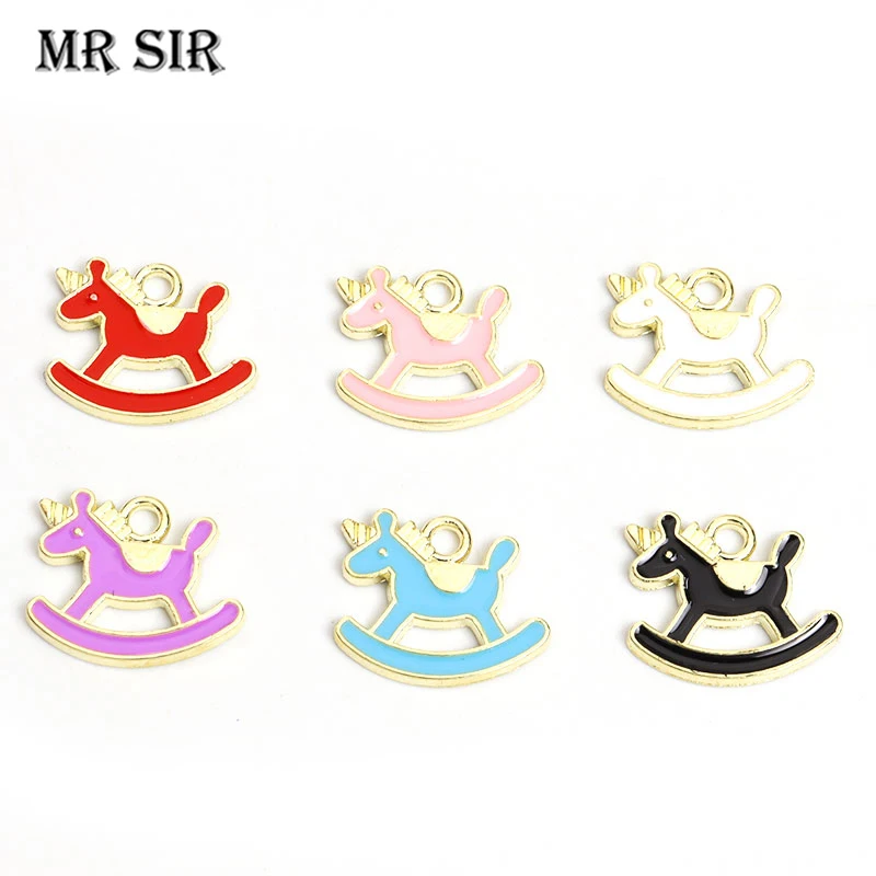15pcs/lot Toys Trojans Horse Enamel Charms Cartoon Wood Horse Pendant for Jewelry Making Bracelet Necklace DIY Craft Accessories
15pcs/lot Toys Trojans Horse Enamel Charms Cartoon Wood Horse Pendant for Jewelry Making Bracelet Necklace DIY Craft Accessories