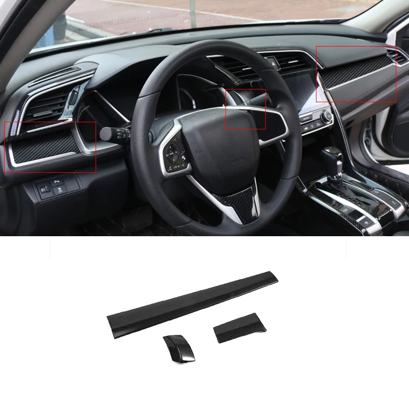 Стайлинг автомобиля центральное управление Декоративная полоса отделка углеродное волокно интерьерные литье аксессуары для Honda Civic 10 2016 -2020 
Стайлинг автомобиля центральное управление Декоративная полоса отделка углеродное волокно интерьерные литье аксессуары для Honda Civic 10 2016 -2020