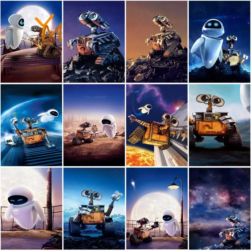 Disney Diamond Painting 5D Diy Movie Wall-E Diamond Mosaic Embroidery Full Diamond Handmade Cross Stitch Decoration Painting
Disney Diamond Painting 5D Diy Movie Wall-E Diamond Mosaic Embroidery Full Diamond Handmade Cross Stitch Decoration Painting