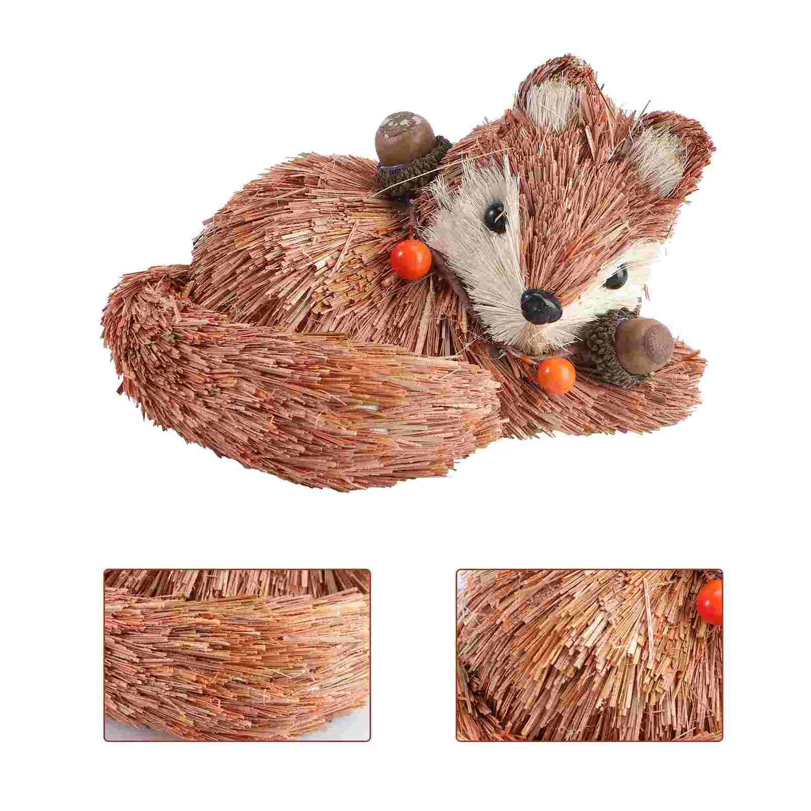 Fox Decor Straw Ornament Handmade Animal Figurines Statue Woodland Woven Figurine Desktop Ceramic Arctic Hand Home Creatures
Fox Decor Straw Ornament Handmade Animal Figurines Statue Woodland Woven Figurine Desktop Ceramic Arctic Hand Home Creatures